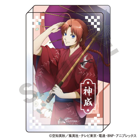 《銀魂》_亞克力塊 神威 春之錦