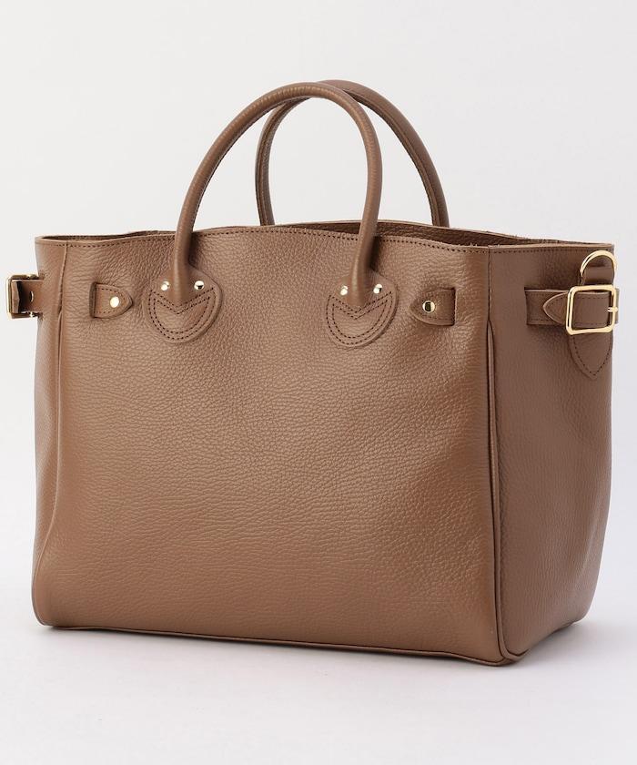 壓花皮革腰帶托特包S