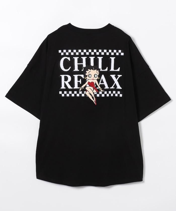 貝蒂·布普logo刺繡T恤 / 252CL1ST531