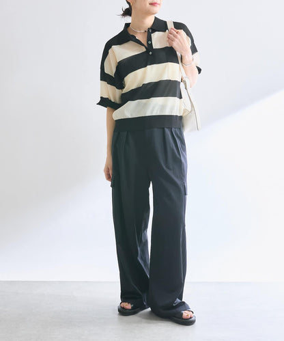 【大人也容易穿著】連衣條紋針織衫
