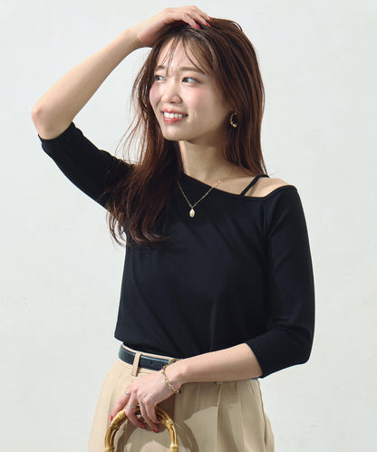 【ITAMI企劃】7分袖不對稱T恤