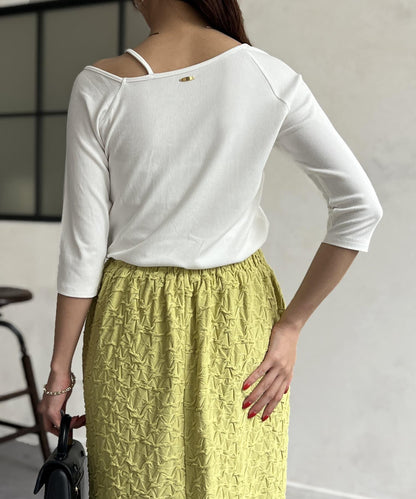 【ITAMI企劃】7分袖不對稱T恤