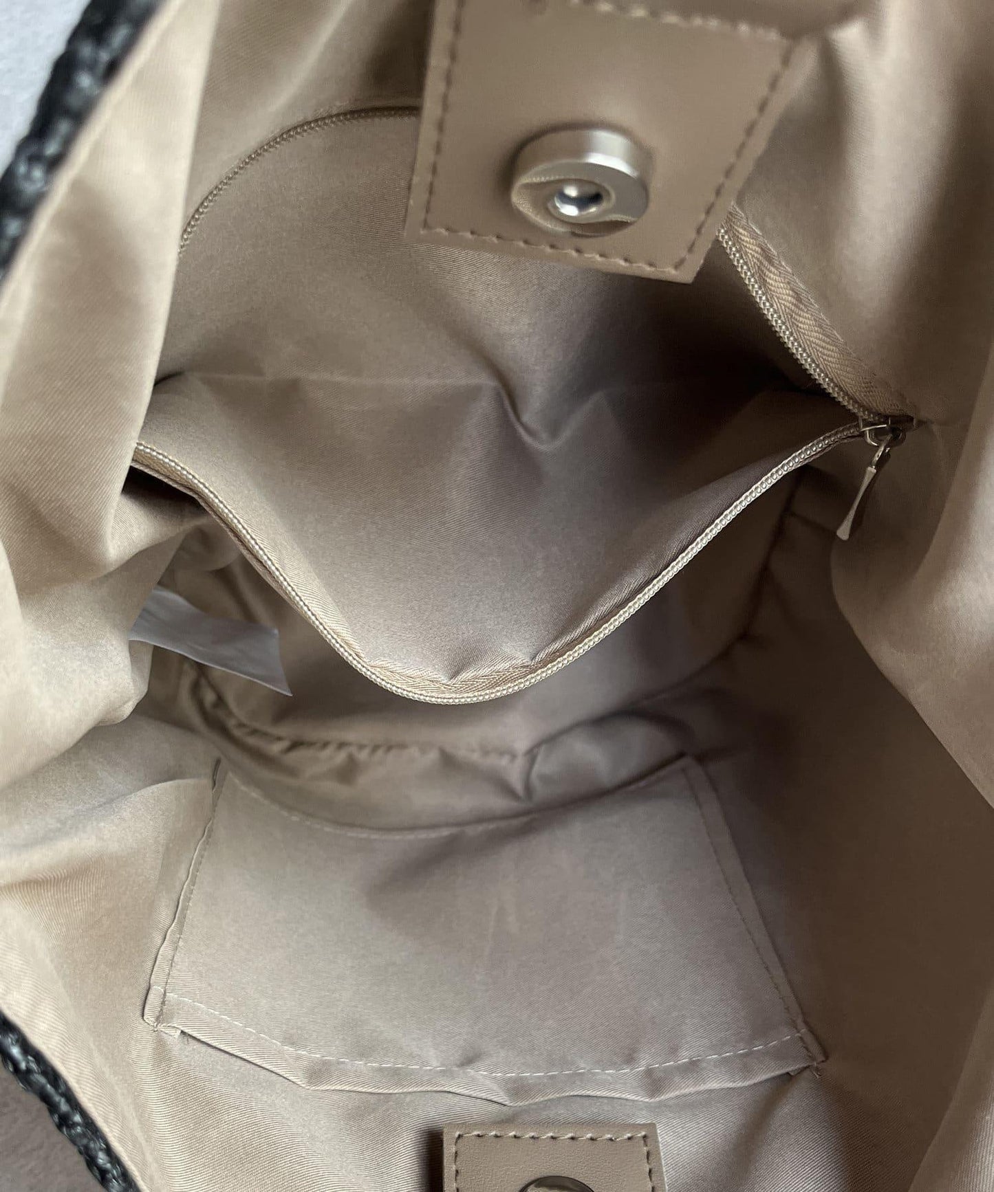 竹柄桶形手提袋