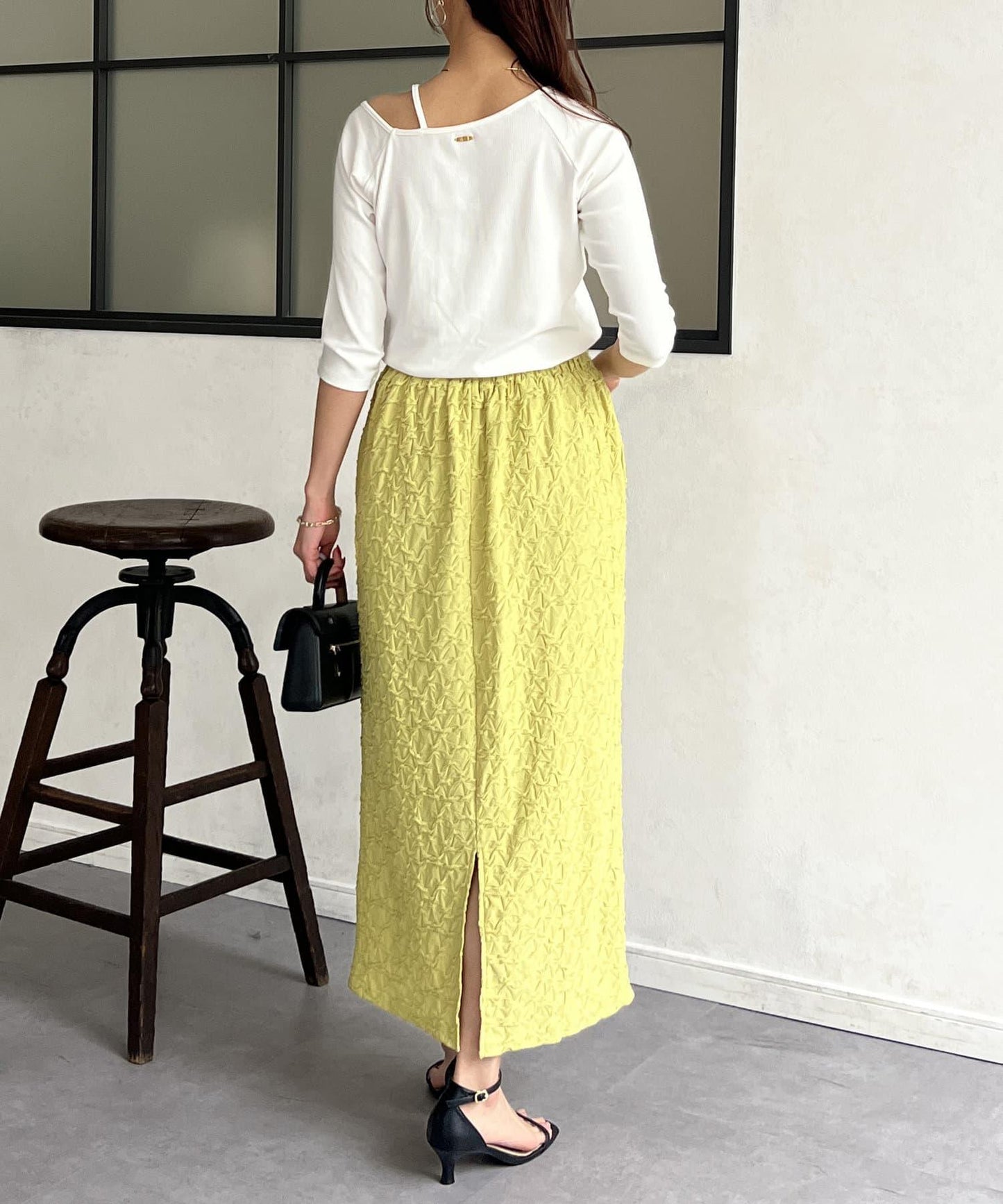 【ITAMI企劃】7分袖不對稱T恤