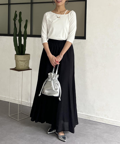 【ITAMI企劃】7分袖不對稱T恤