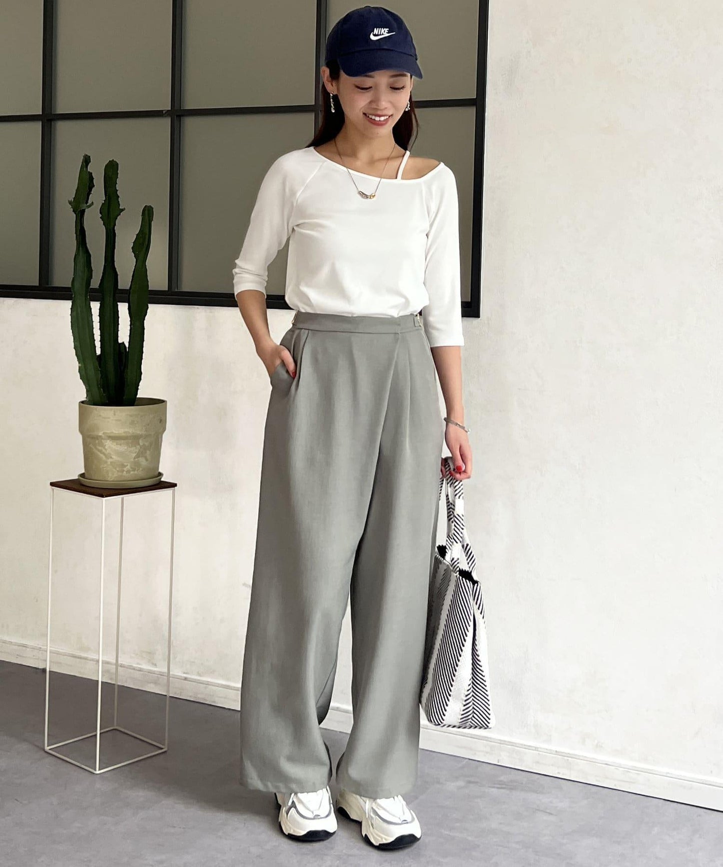 【ITAMI企劃】7分袖不對稱T恤