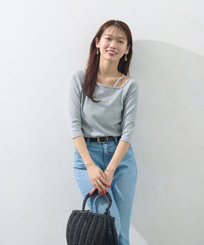 【ITAMI企劃】7分袖不對稱T恤