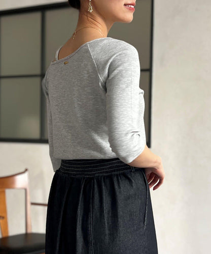 【ITAMI企劃】7分袖不對稱T恤