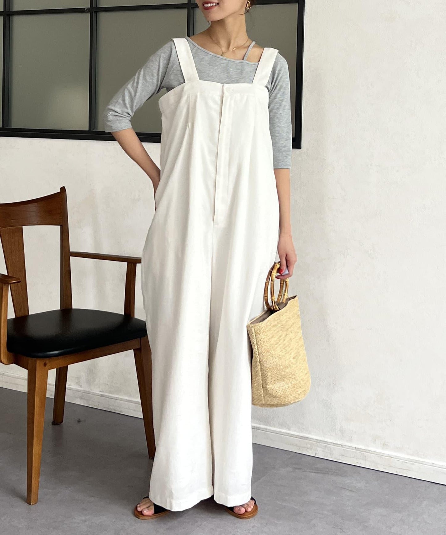 【ITAMI企劃】7分袖不對稱T恤