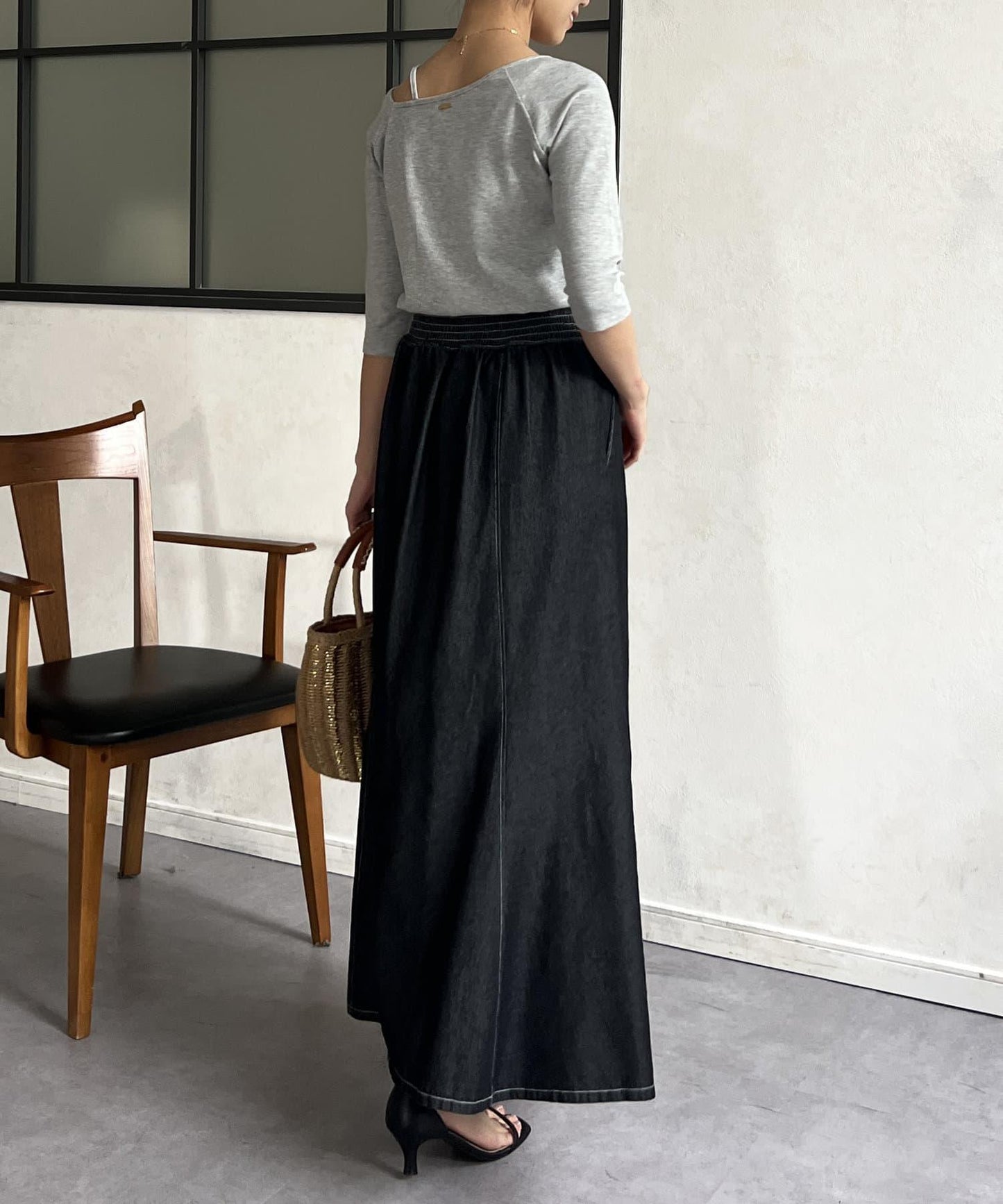 【ITAMI企劃】7分袖不對稱T恤