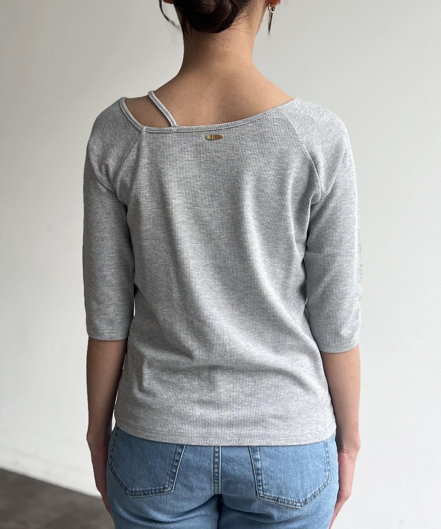 【ITAMI企劃】7分袖不對稱T恤