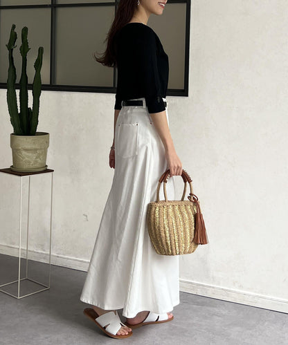 【ITAMI企劃】7分袖不對稱T恤