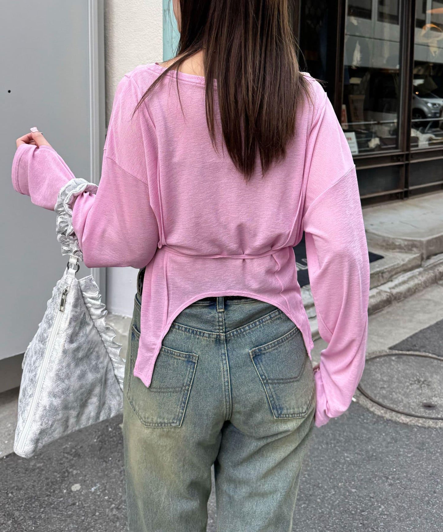 吊帶露臍上衣（帶頸圈）