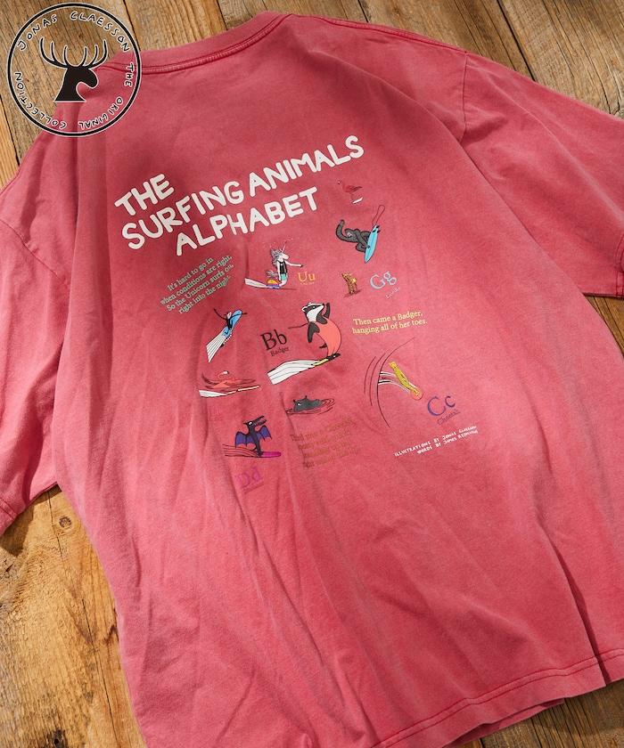 衝浪動物短袖T恤