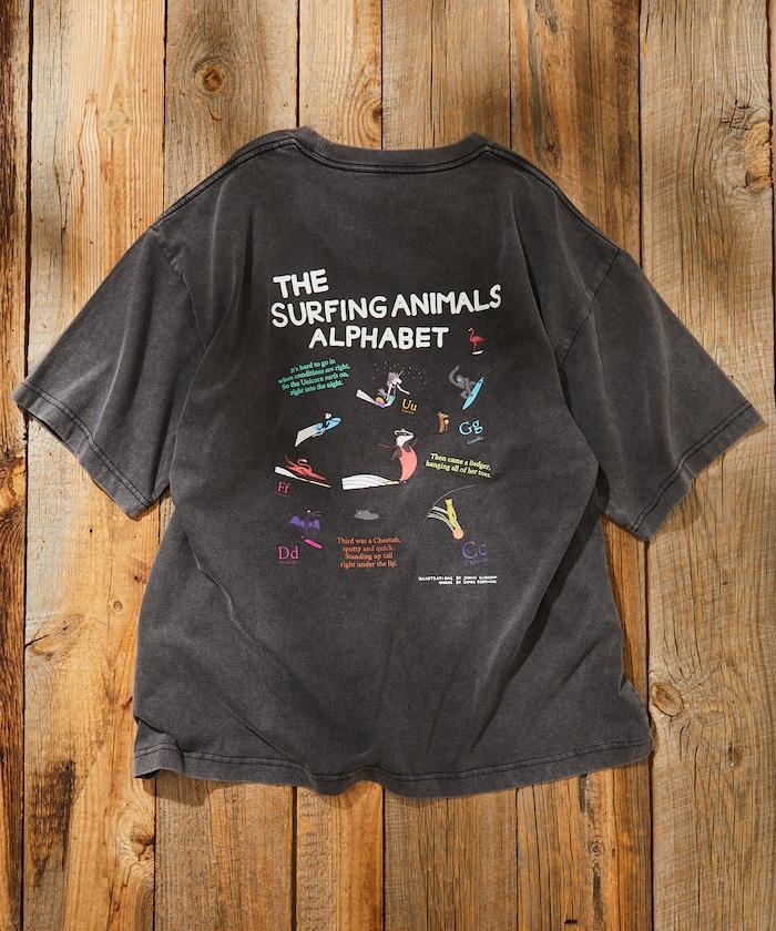 衝浪動物短袖T恤