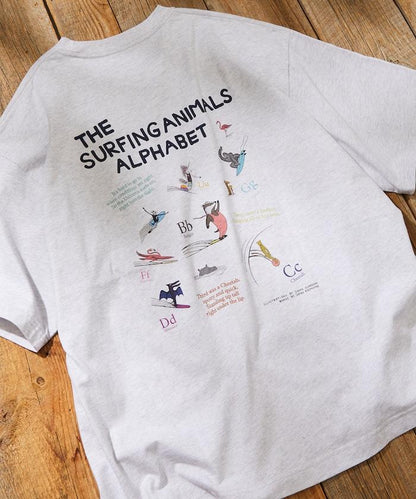 衝浪動物短袖T恤