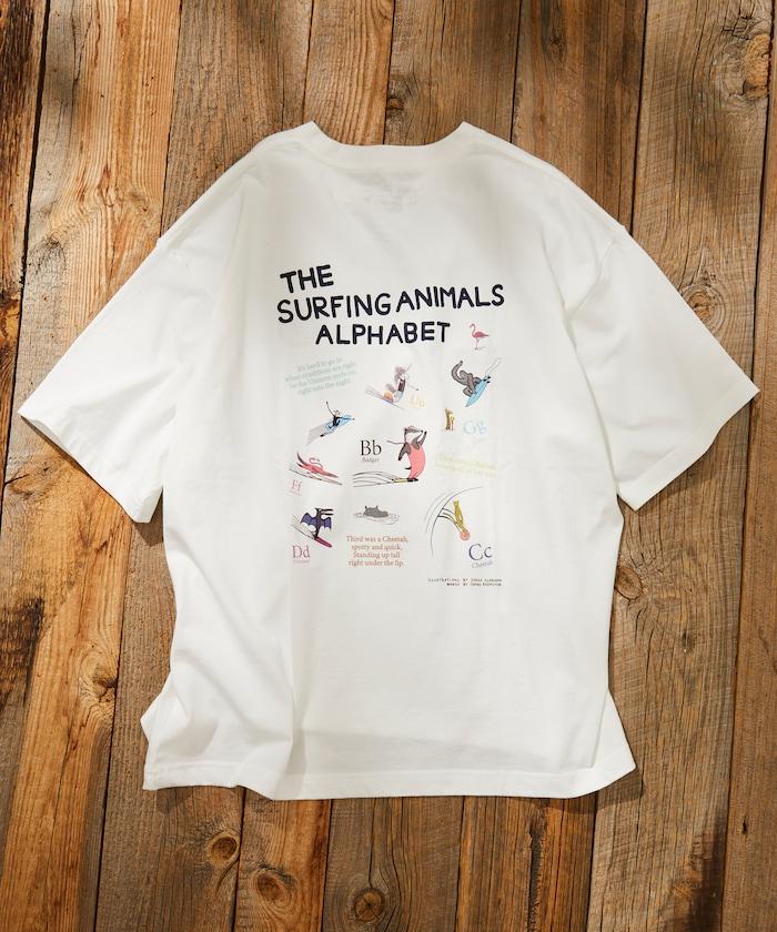 衝浪動物短袖T恤