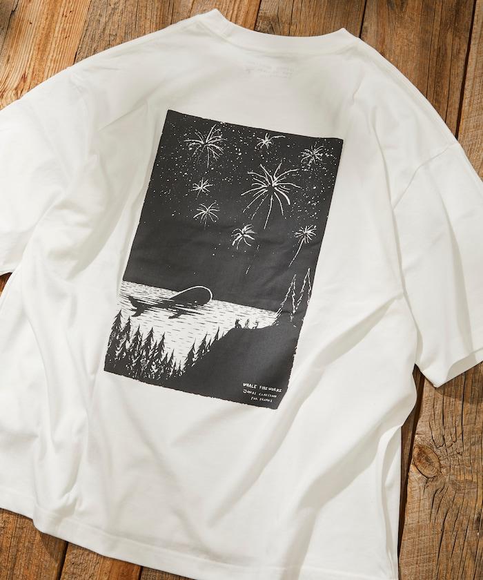 鯨魚煙火短袖T恤