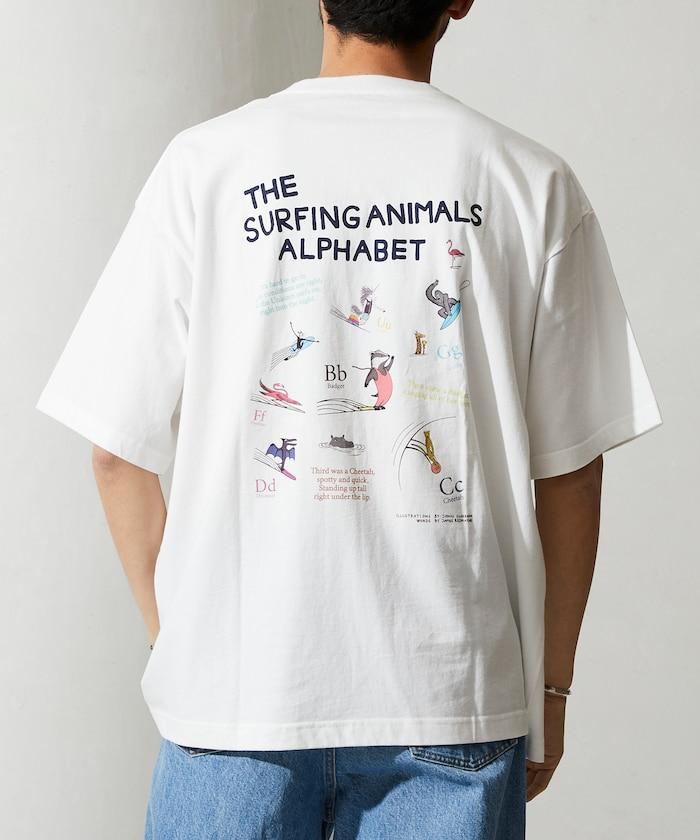 衝浪動物短袖T恤