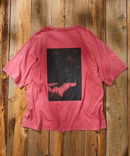 鯨魚煙火短袖T恤