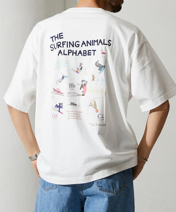 衝浪動物短袖T恤