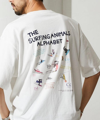 衝浪動物短袖T恤