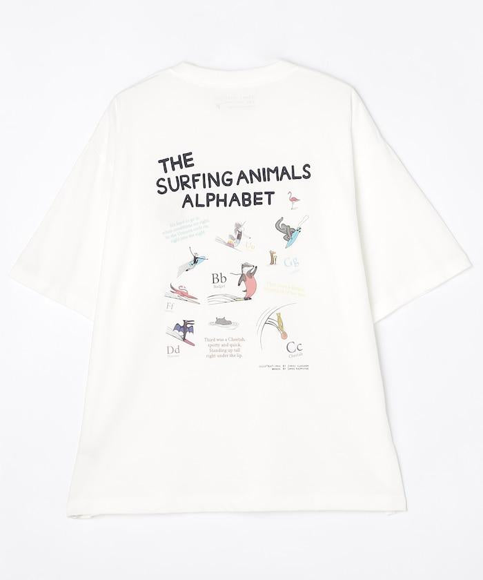 衝浪動物短袖T恤