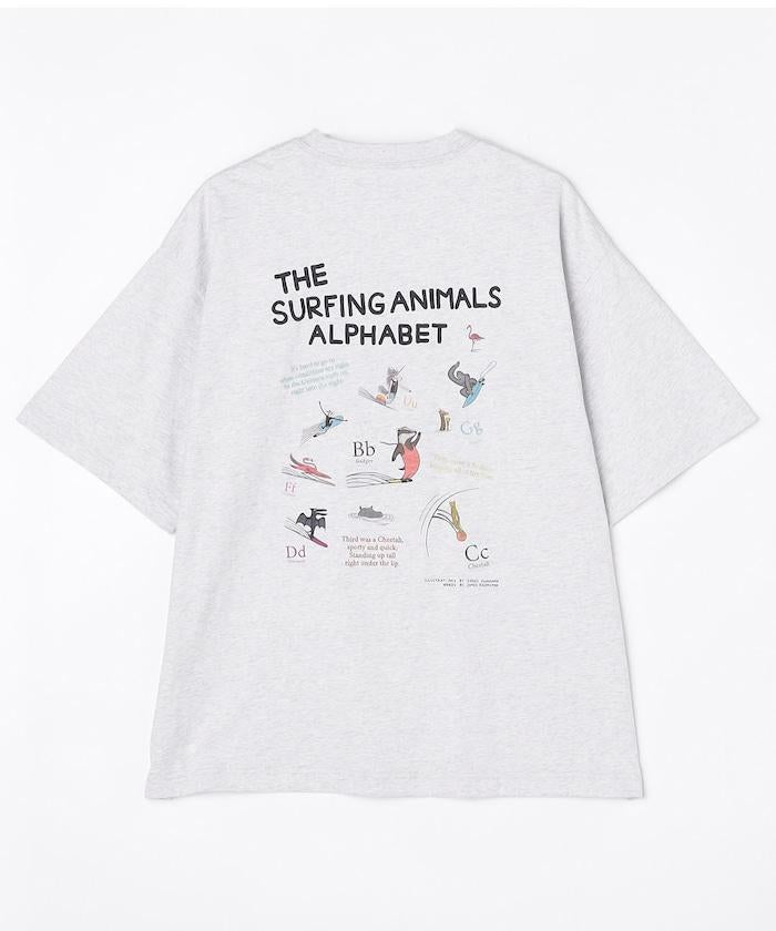 衝浪動物短袖T恤