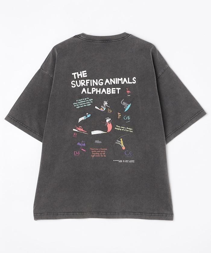 衝浪動物短袖T恤