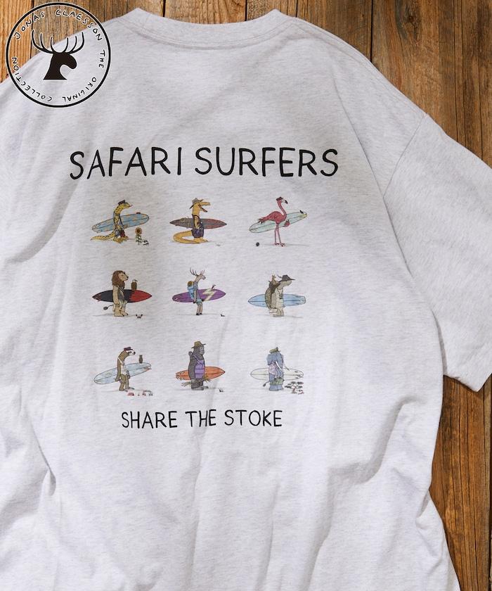 野生衝浪短袖T恤