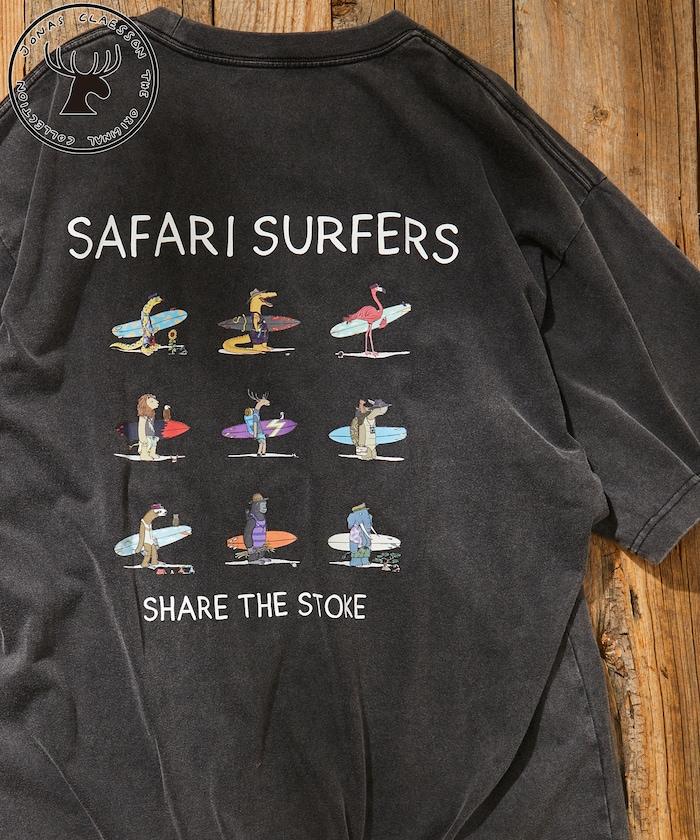 野生衝浪短袖T恤