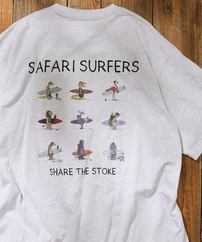 野生衝浪短袖T恤