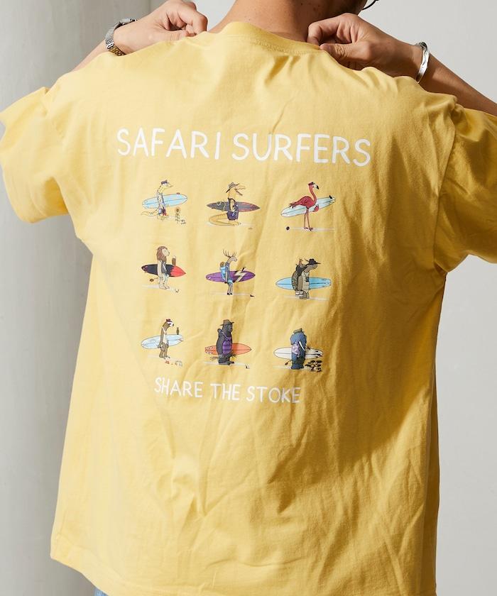 野生衝浪短袖T恤