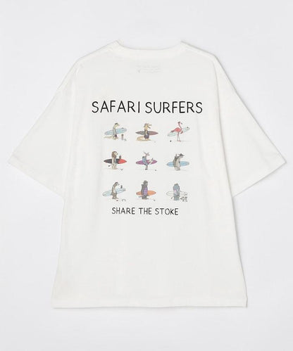 野生衝浪短袖T恤