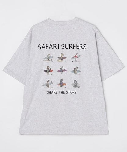 野生衝浪短袖T恤