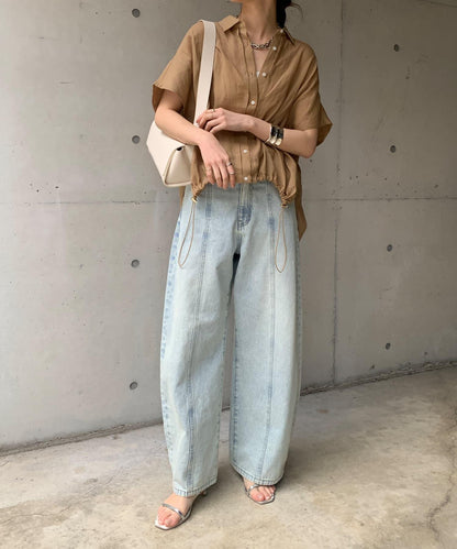 【最愛總選舉】亞麻材質法式襯衫