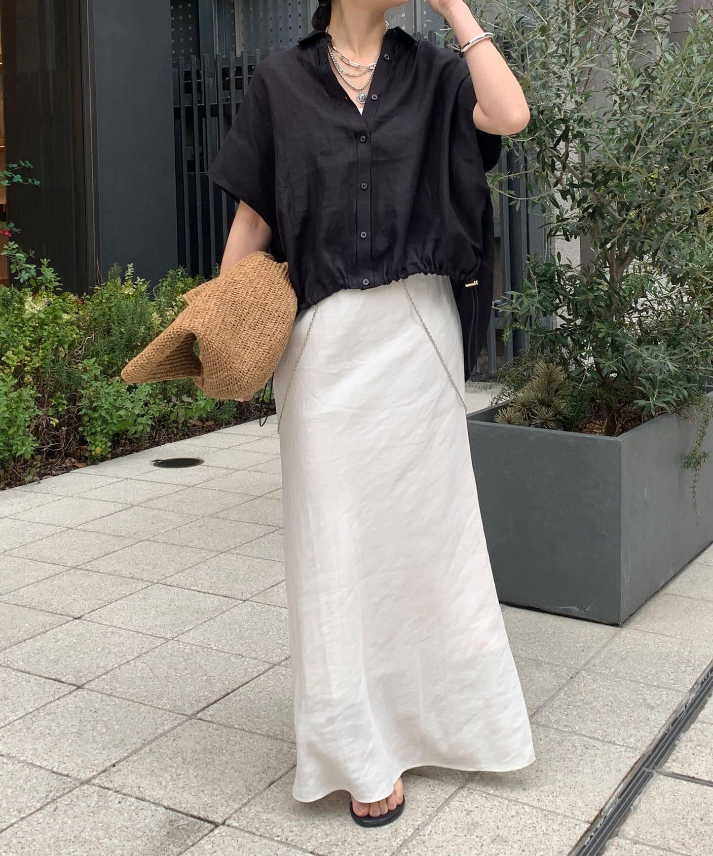 【最愛總選舉】亞麻材質法式襯衫