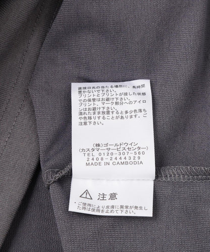 北面 短袖 方形標誌 圖案 T恤