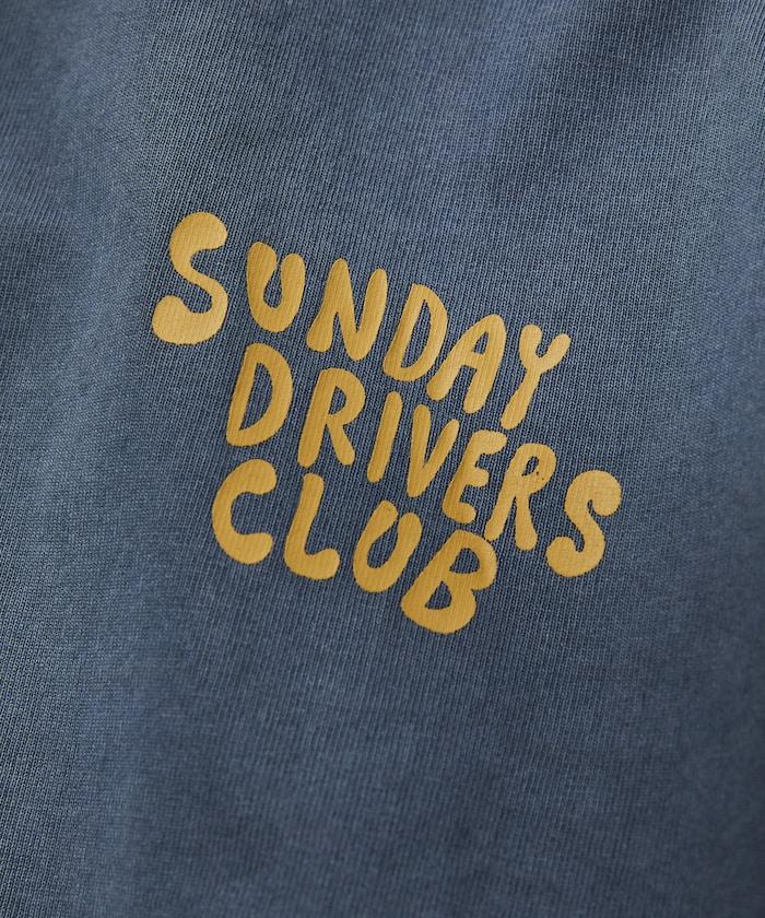 反面內側週日司機俱樂部T恤