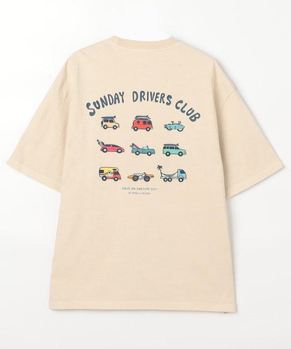 反面內側週日司機俱樂部T恤