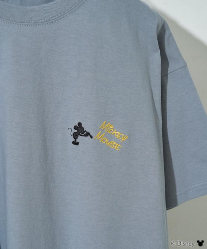 聯名/米老鼠/米奇老鼠 分散 刺繡 短袖 T恤