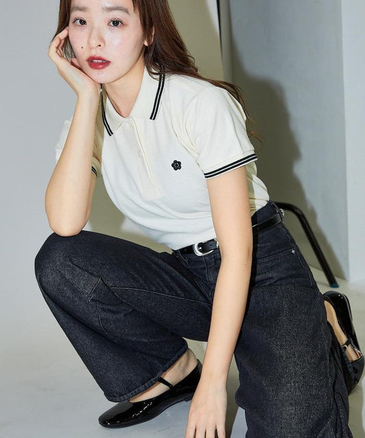 一點刺繡 鹿紋Polo衫 限定推出