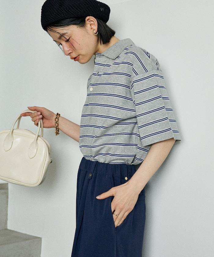 多色條紋Polo衫