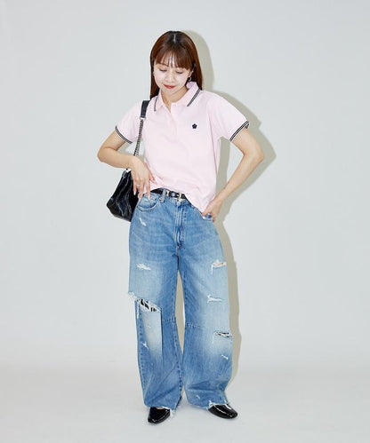 一點刺繡 鹿紋Polo衫 限定推出