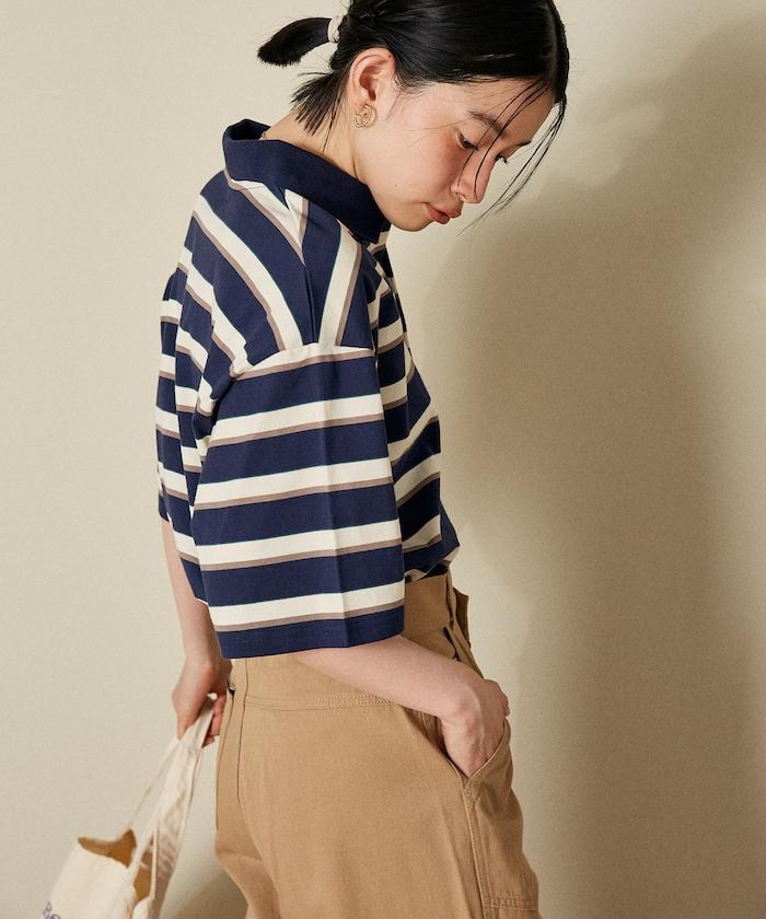 多色條紋Polo衫