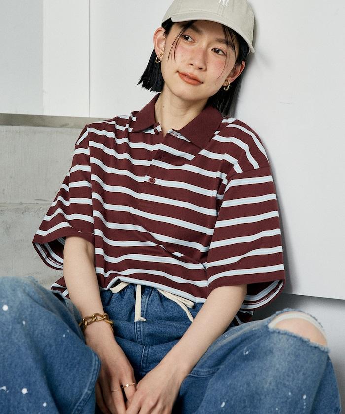 多色條紋Polo衫