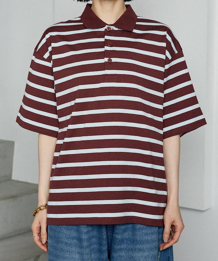 多色條紋Polo衫