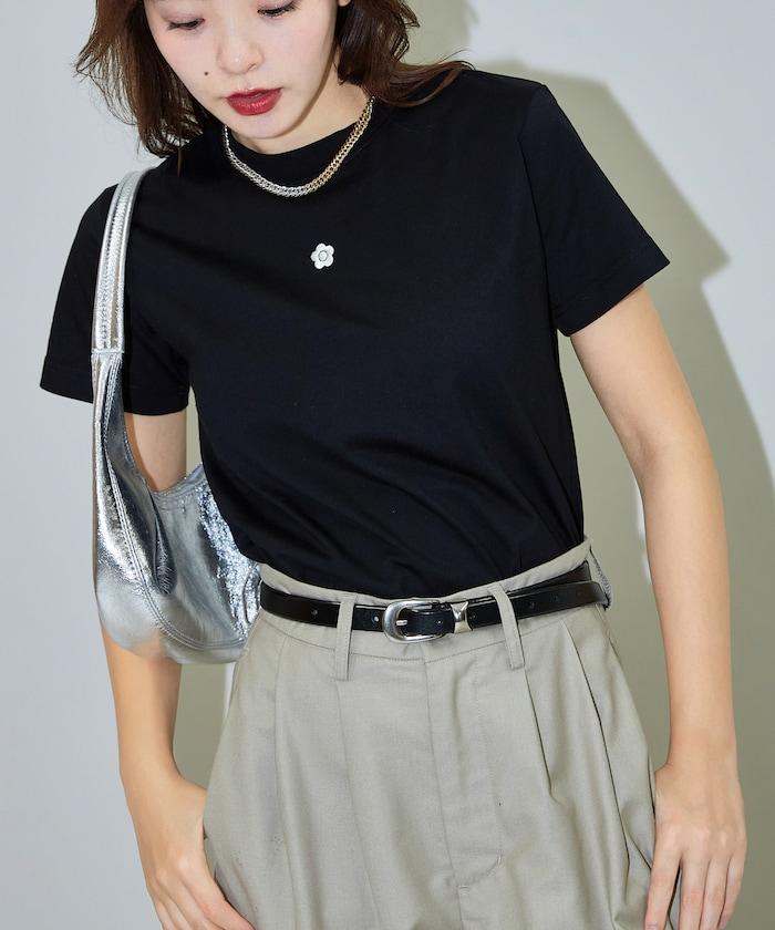 一點刺繡logo T恤