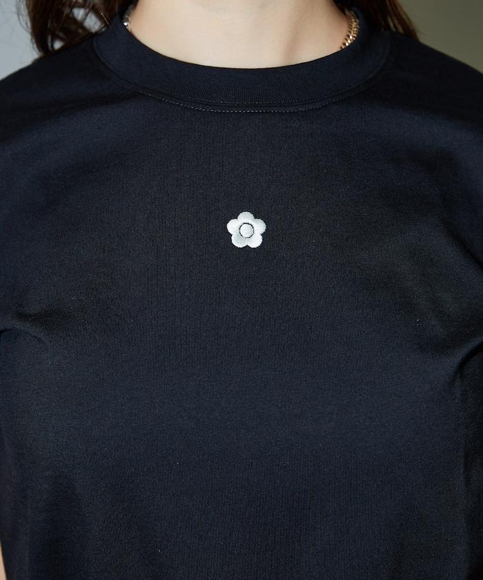 一點刺繡logo T恤