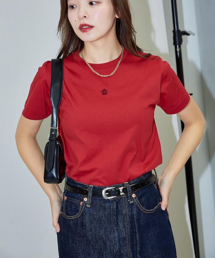 一點刺繡logo T恤